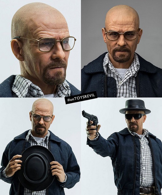 1/6th scale Breaking Bad Heisenberg collectible by Threezero