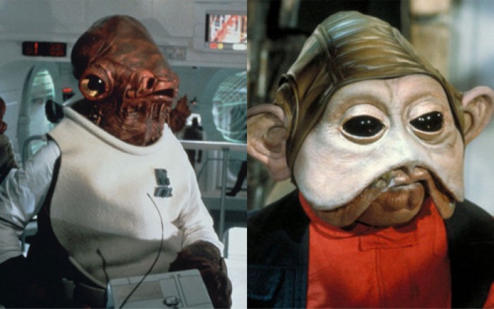 Nien Nunb and Admiral Ackbar