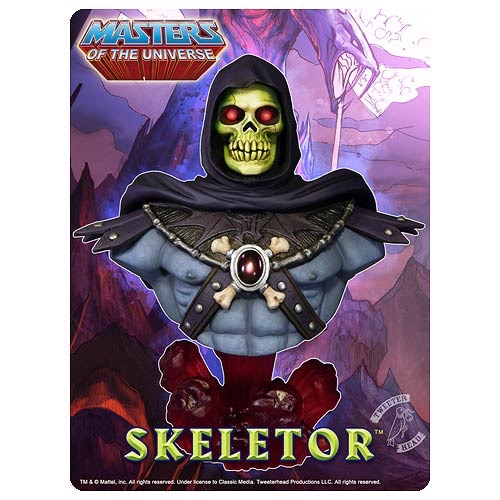 Masters of the Universe Skeletor Bust