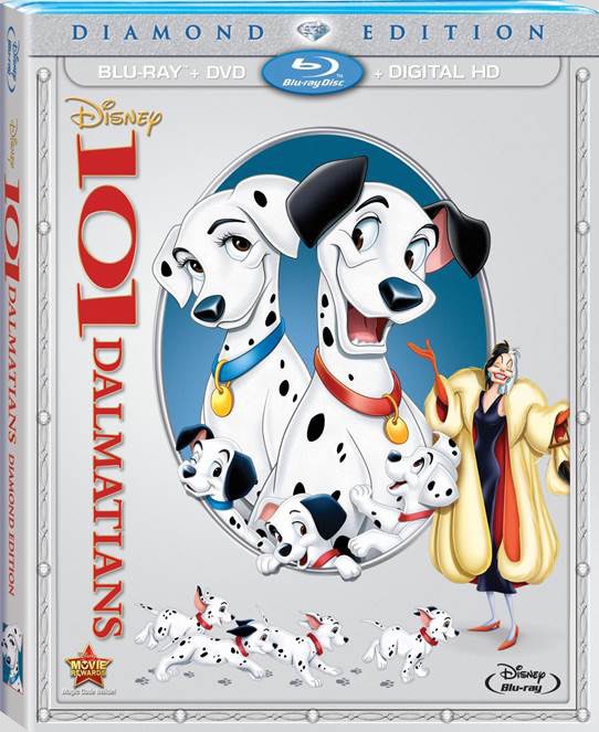 DIAMOND EDITION BLU-RAY OF 101 DALMATIANS 