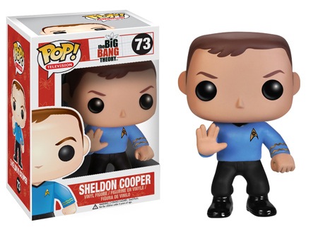 FUNKO WILL RELEASE POP! TELEVISION: BIG BANG THEORY STAR TREK figure