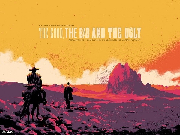 Matt Taylor's The Good, The Bad and The Ugly print