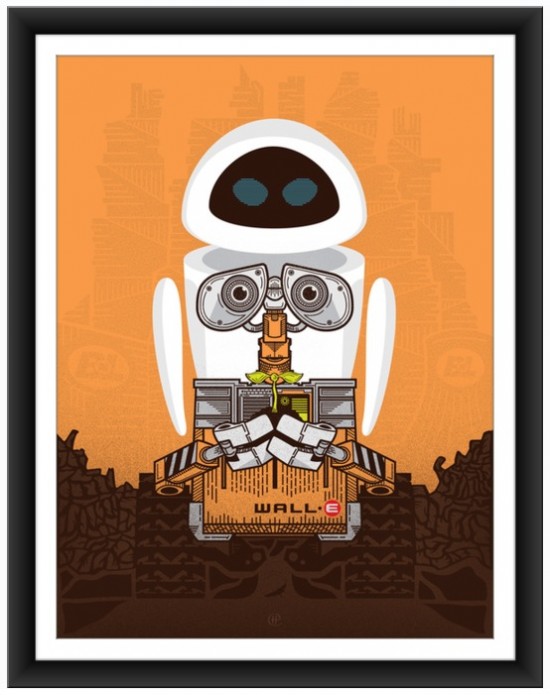 Harlan Elam Delivers A Fantastic Print For Pixar's 'Wall-E'