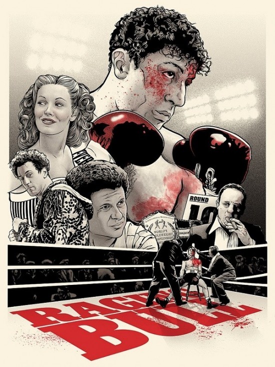 Joshua Budich's Raging Bull print