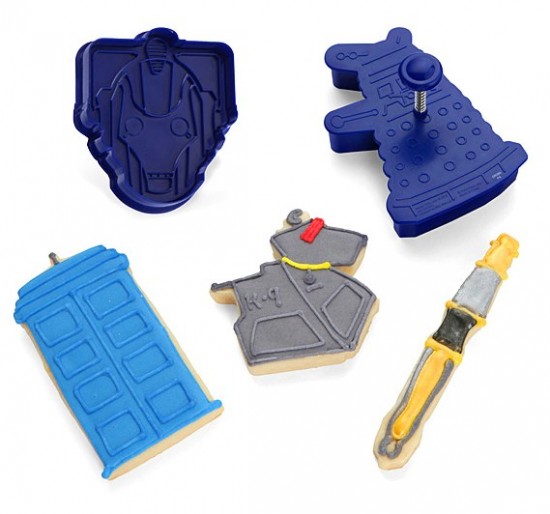 Doctor Who Cookie Cutters