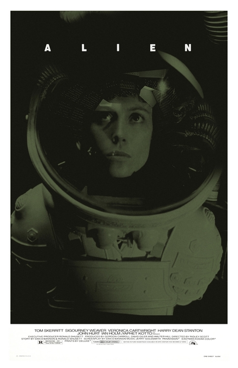 Alien poster by Adam Juresko