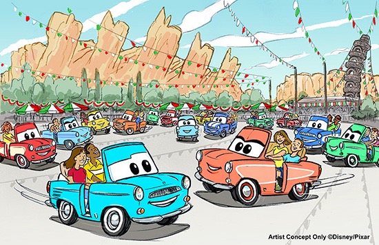 Cars Land's Luigi's Flying Tires Replacement 