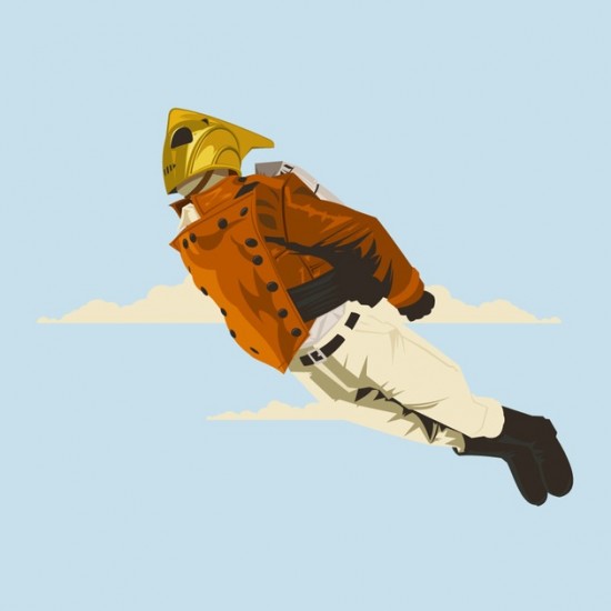 THE ROCKETEER t-shirt