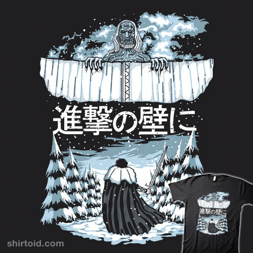 Attack on the Wall t-shirt