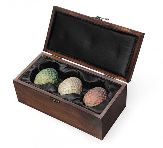 Collectible Dragon Egg Box with Eggs