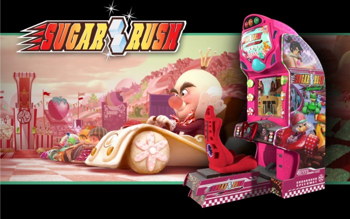 sugar rush - wreck it ralph ride rumor