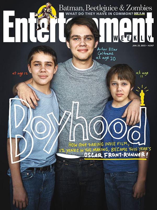 Boyhood Entertainment Weekly cover