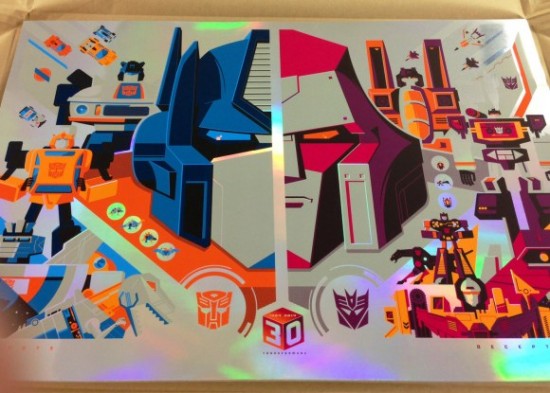 TRANSFORMERS 30TH ANNIVERSARY PRINTS BY TOM WHALEN