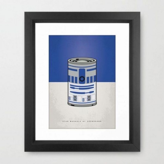 Star Wars Characters As Warhol Soup Cans