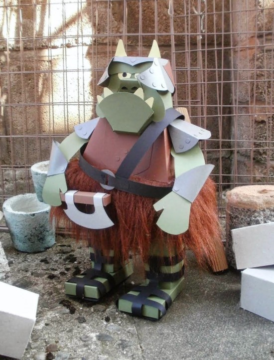 Papercraft Gamorrean Guard