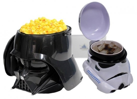 Stormtrooper Drink Stein And Darth Vader Popcorn Bucket