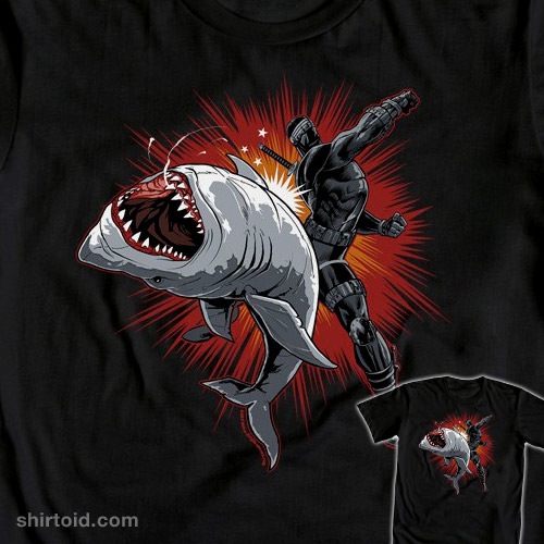 Snake Eyes Shark Punch t-shirt