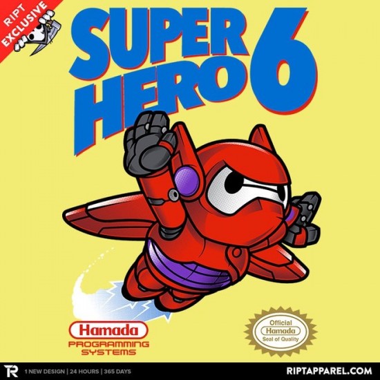 Super Hero 6 t-shirt