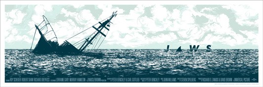 Cesar Moreno's Jaws poster