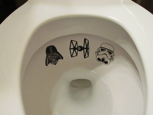 Star Wars Toilet Decals