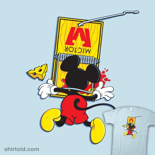 Mousetrap t-shirt