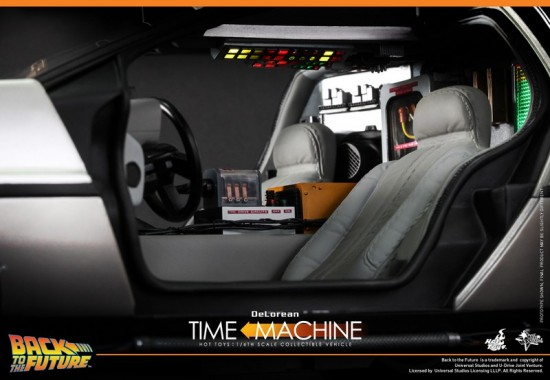 1/6th Scale Hot Toys DeLorean Time Machine from Back to the Future