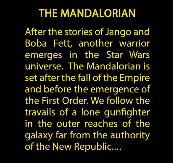 Star Wars: The Mandalorian