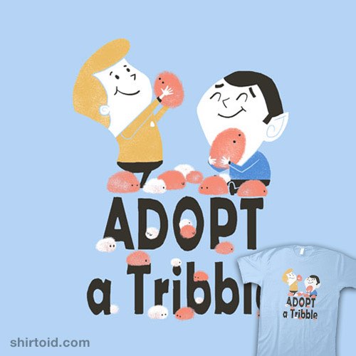 Adopt a Tribble t-shirt