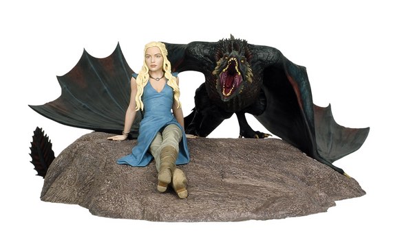 Games Of Thrones Daenerys And Dragon Limited-Edition Statue