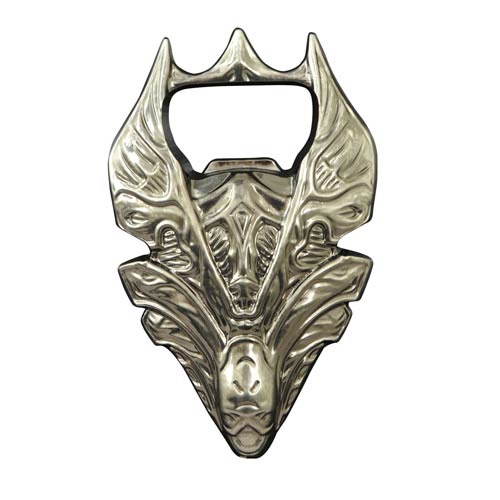 Aliens Queen Skull Metal Bottle Opener