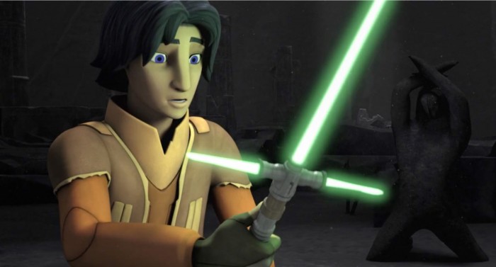 Star Wars Rebels cross guard lightsaber