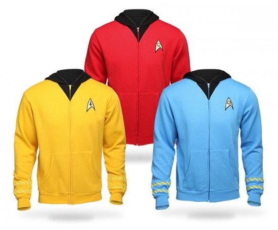 Star Trek TOS Uniform Hoodies 