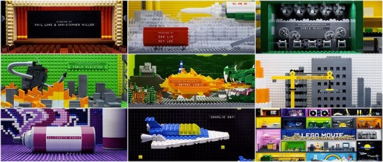 The Art of the Title of The LEGO Movie