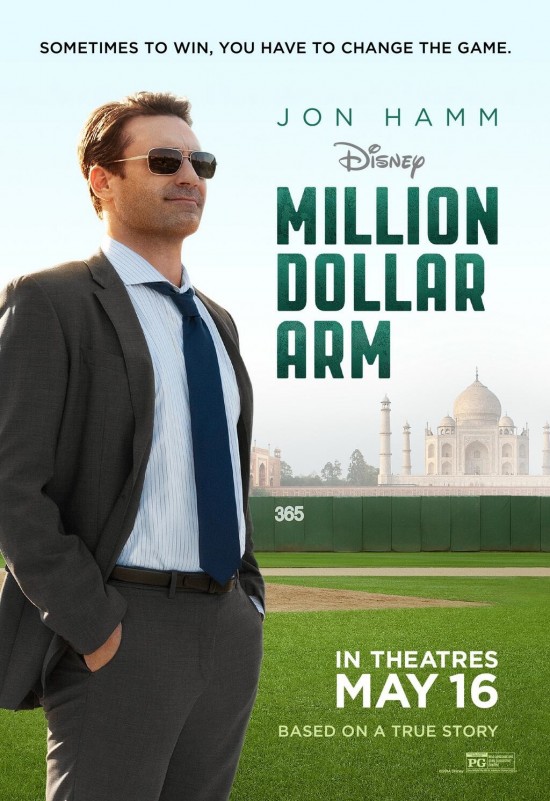 'Million Dollar Arm' Teaser Poster