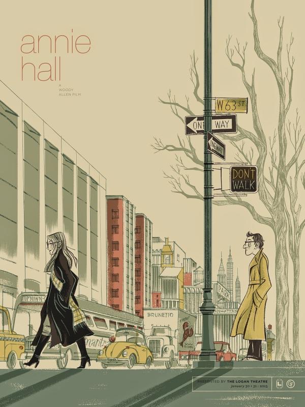 ANNIE HALL poster by Anne Benjamin