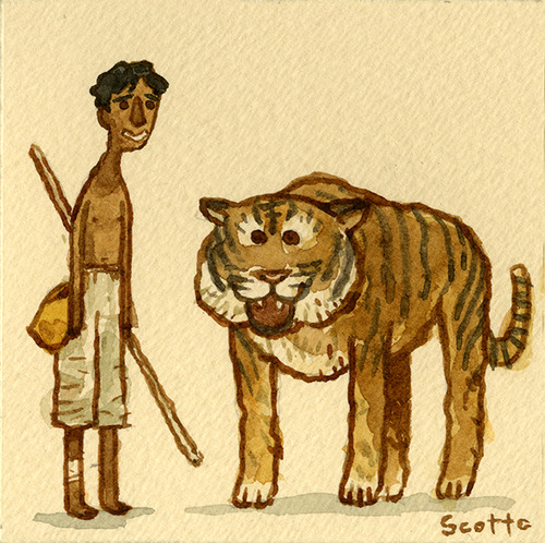 Scott C's Great Showdown tribute to Life of Pi