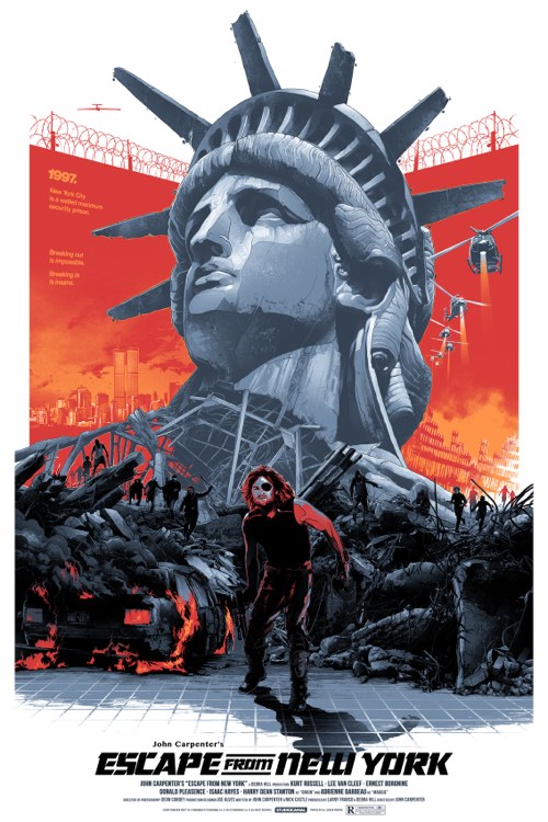 Escape from New York Poster by Gabz