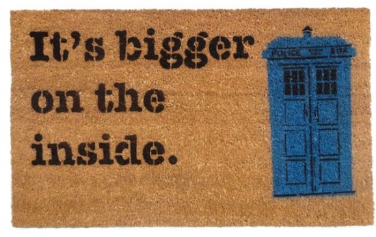 Doctor Who TARDIS Doormat