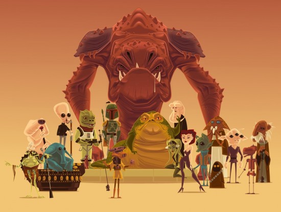 Jabba's Throne By: James Gilleard