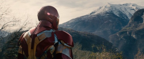 Avengers: Age of Ultron: Iron Man in the mountains