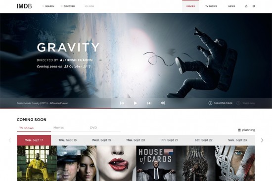 IMDb Redesign Concept