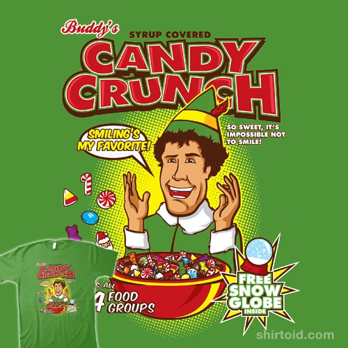 Buddy's Candy Crunch t-shirt