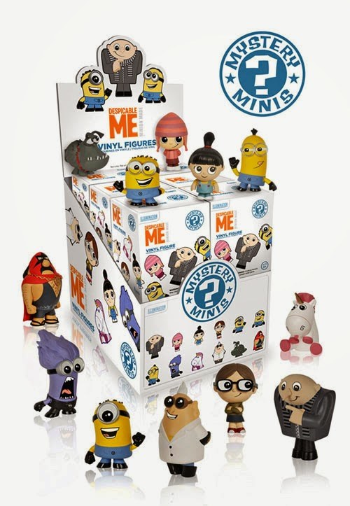 Blind-boxed Despicable Me figures by Funko