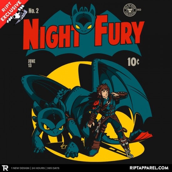 Dark Knight Fury t-shirt