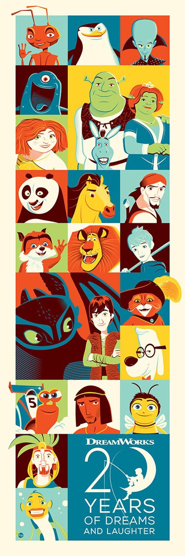 Dave Perillo's Dreamworks Animation print