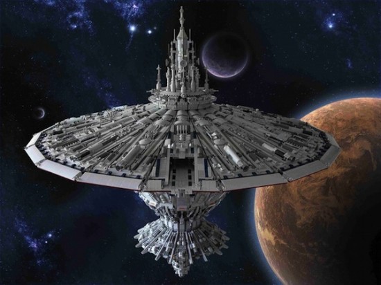 LEGO Battlestar Galactica Cylon Baseship