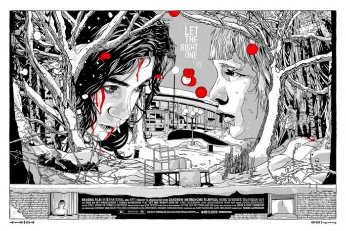 Let The Right One In print by Tyler Stout