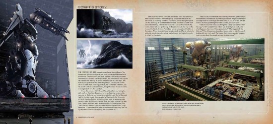 Pacific Rim companion book, Pacific Rim: Man, Machines, & Monsters