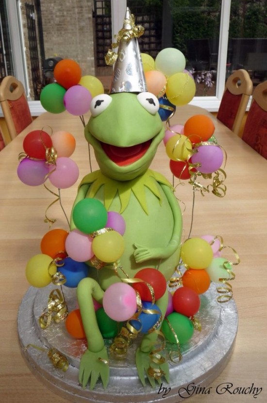 Kermit the Frog Cake