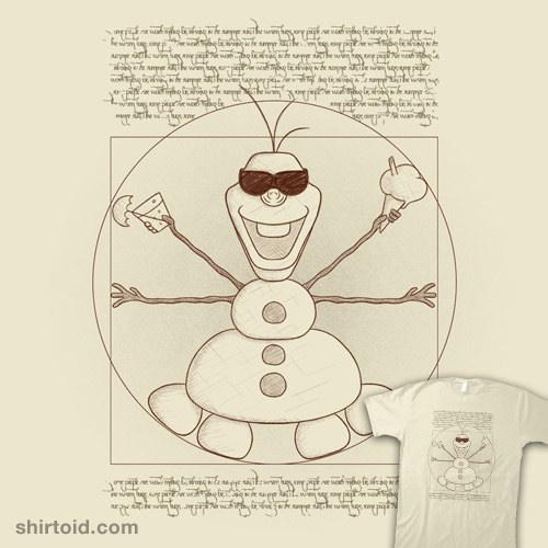 Vitruvian Summer t-shirt